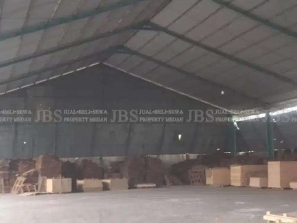 Jual Gudang 1 Tingkat di Bintang Terang Jalan Medan Binjai KM 13,8