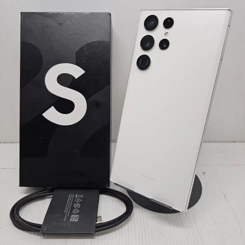 MULUS LIKE NEW SAMSUNG GALAXY S22 ULTRA 5G 12/256 WHITE NO MINUS  FULL