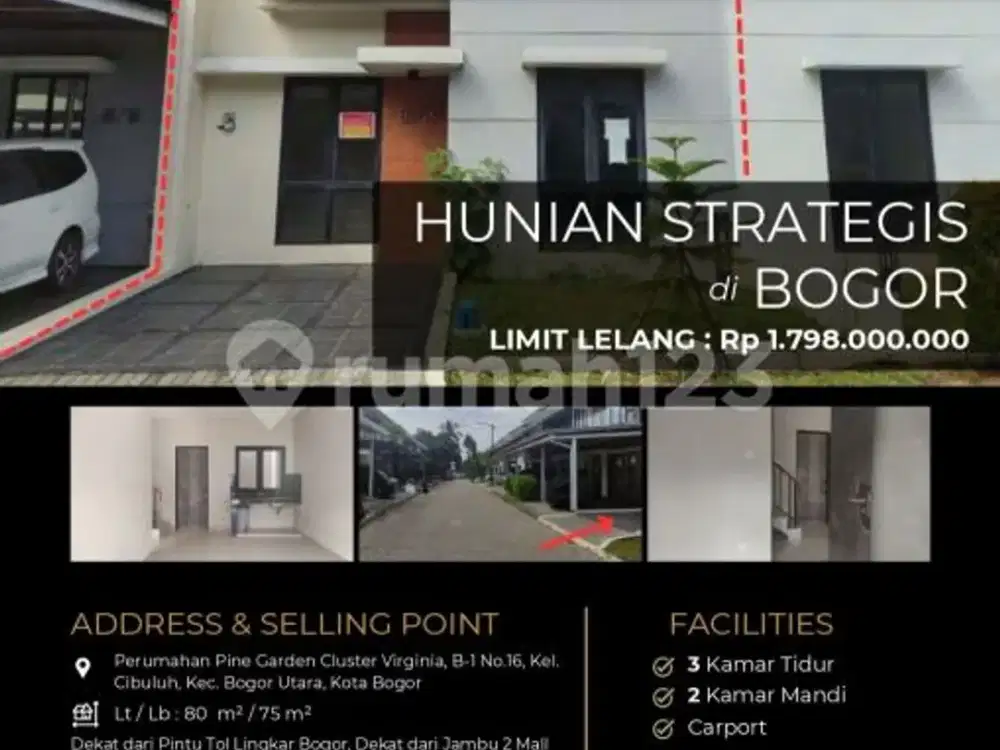 Hunian Cluster Modern Minimalis yang Strategis