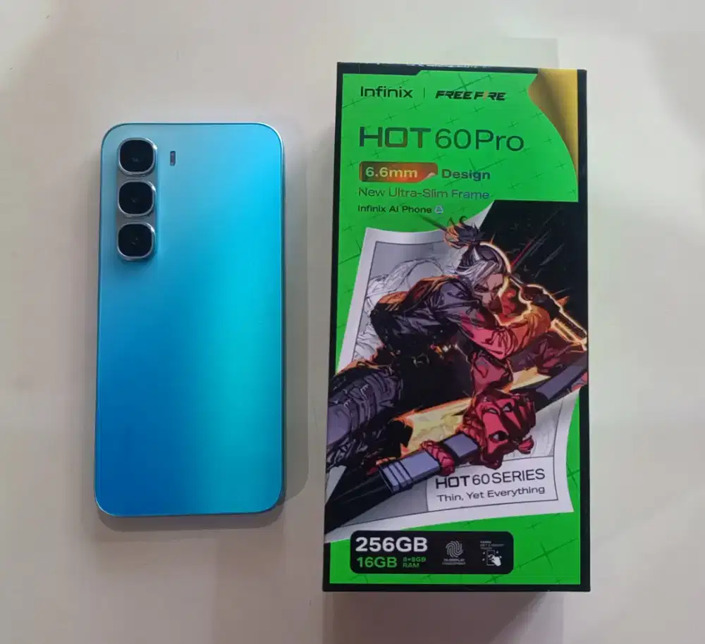 Infinix hot 60 pro 8/256 fullset mulus nominus