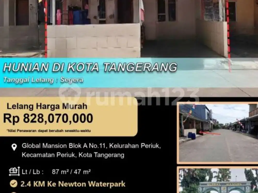 Hunian Minimis Nyaman Strategis di Kota Tangerang