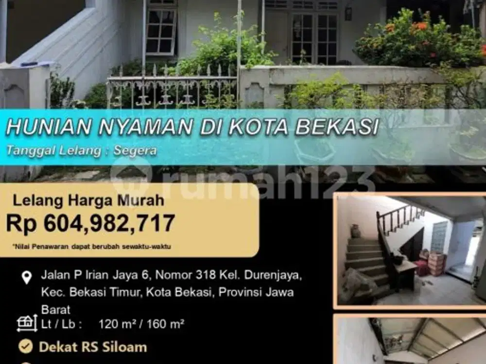 Rumah Hunian yang Nyaman Murah di Kota Bekasi