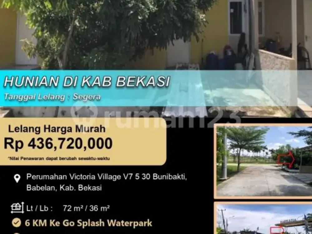 Rumah Minimalis Nyaman Asri di Babelan Bekasi