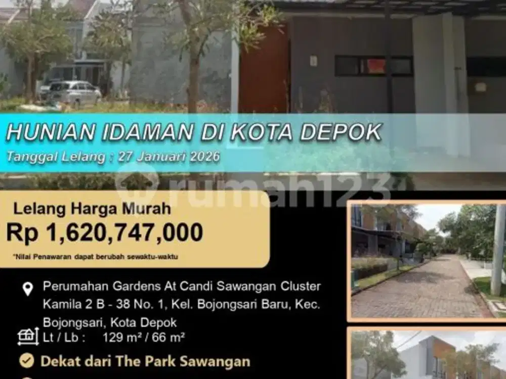 Rumah Idaman Modern Minimalis di Kota Depok