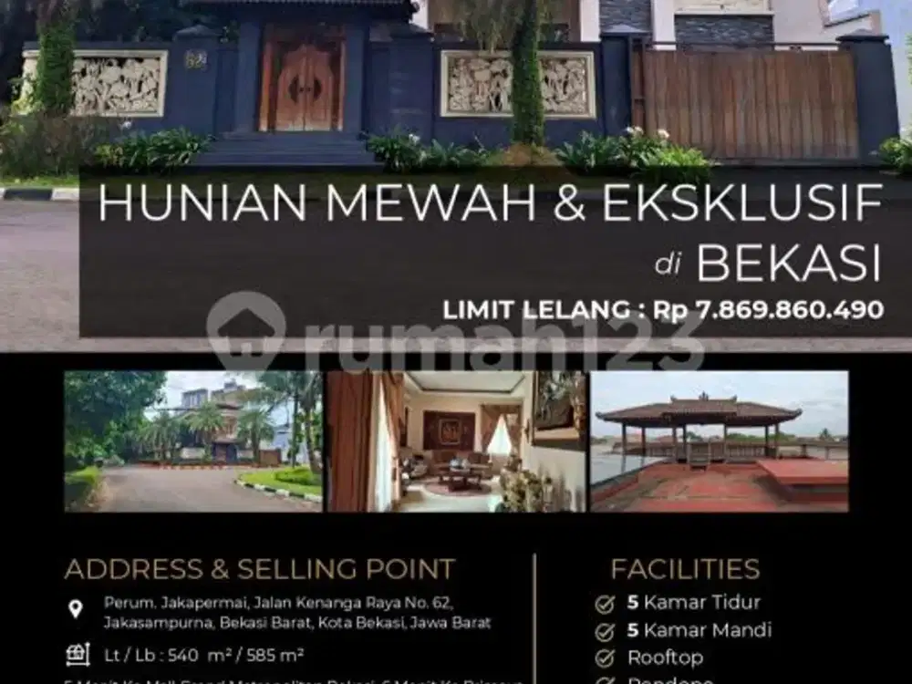 Hunian Mewah dan Eksklusive di Bekasi Fasilitas Lengkap