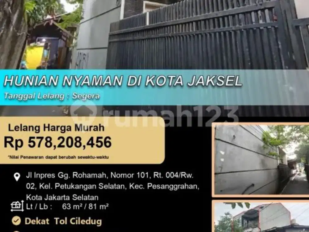 Hunian Nyaman di Tengah Kota Jakarta Selatan