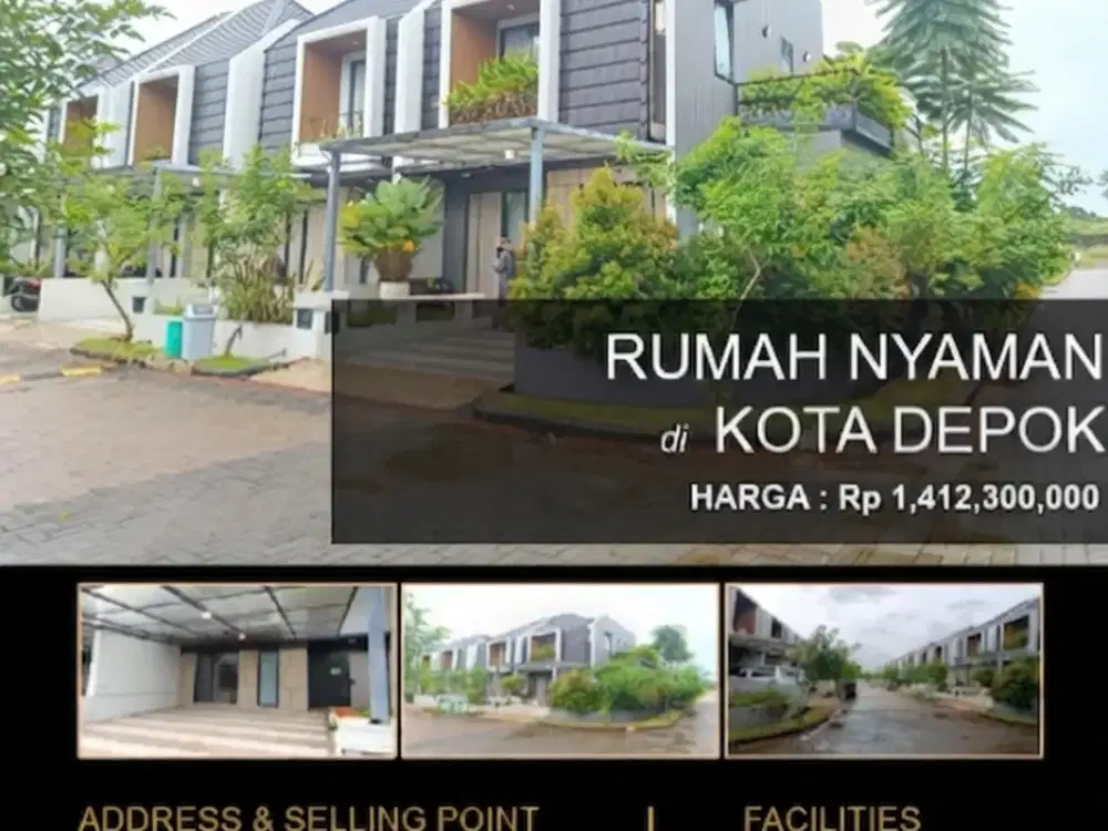 Rumah Nyaman di Kota Depok Gardens