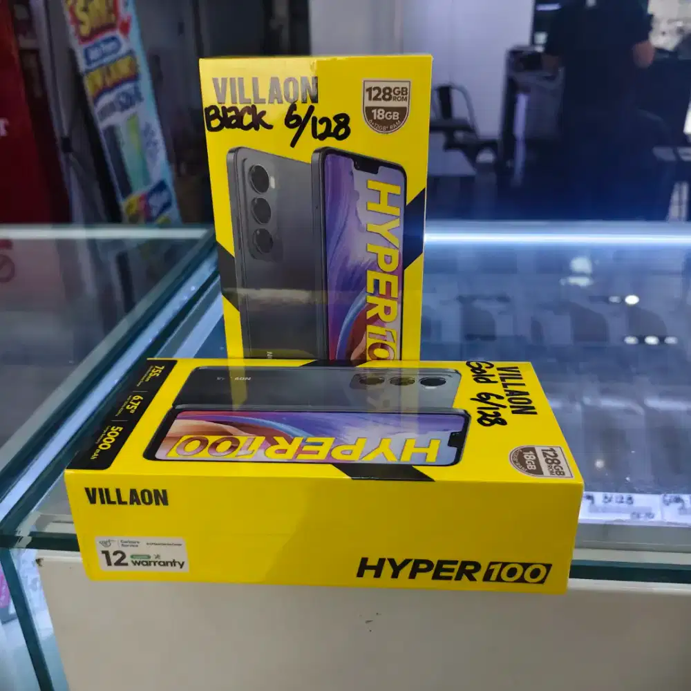Villaon hyper 100 6/128 New segel