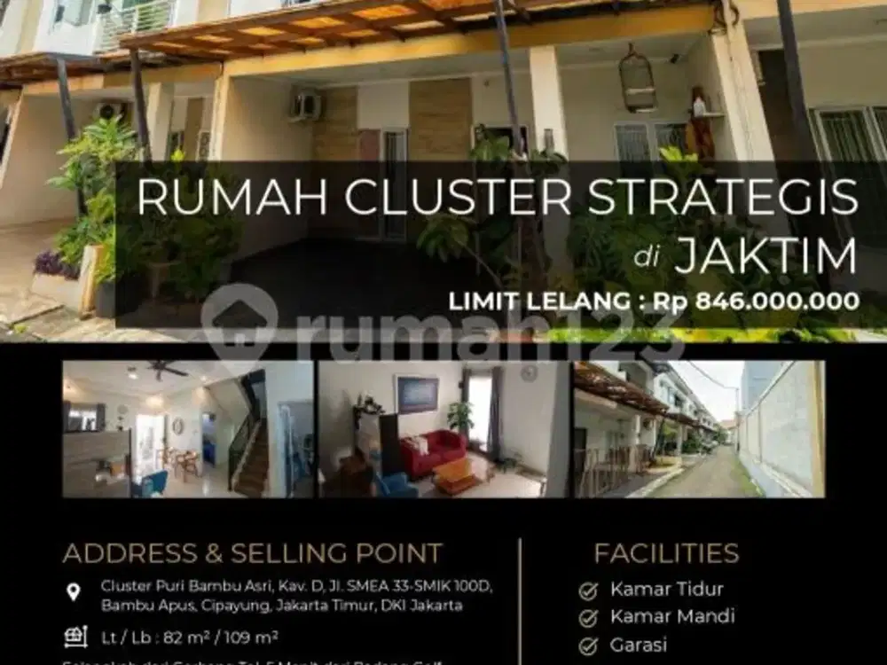 Cluster Murah Siap Huni Minim Renovasi 2Lantai