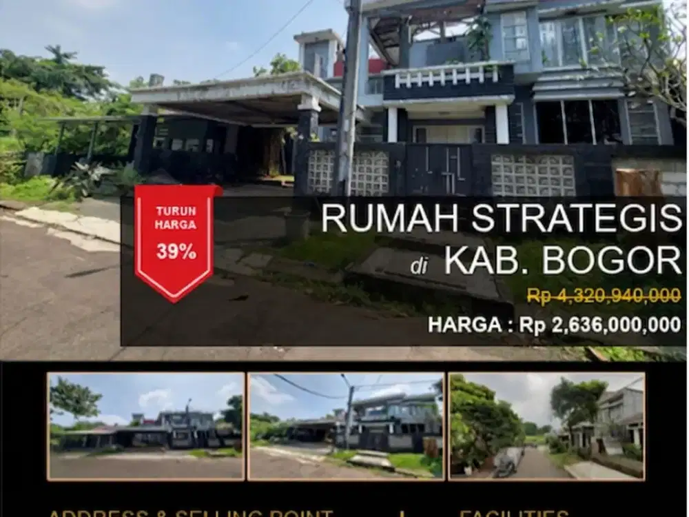 Rumah Strategis di Kabupaten Bogor