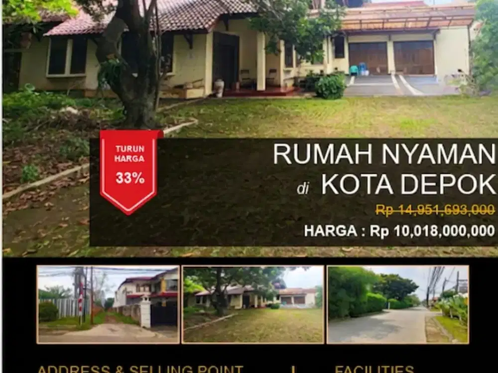 Rumah Nyaman di Kota Depok