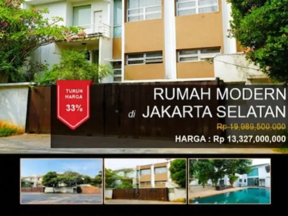 RUMAH MODERN DI JAKARTA SELATAN