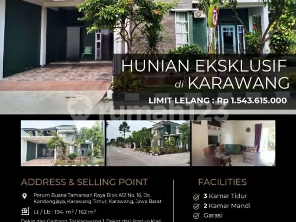 Hunian Modern Minimalis Eksklusif di Karawang