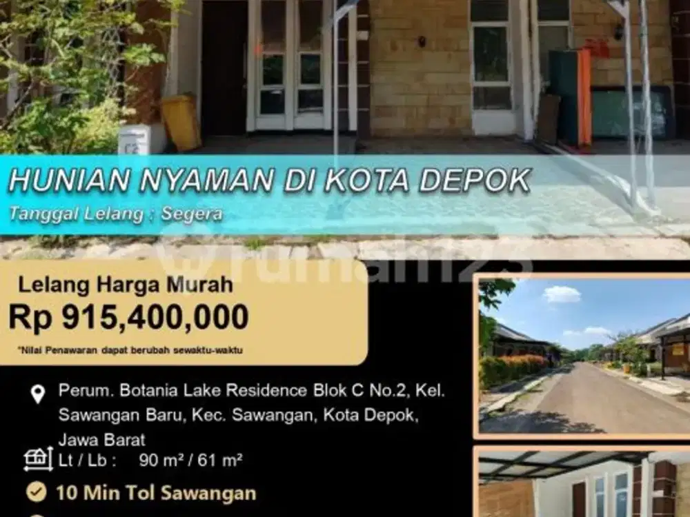 Rumah Impian Modern Asri Minimalis di Kota Depok