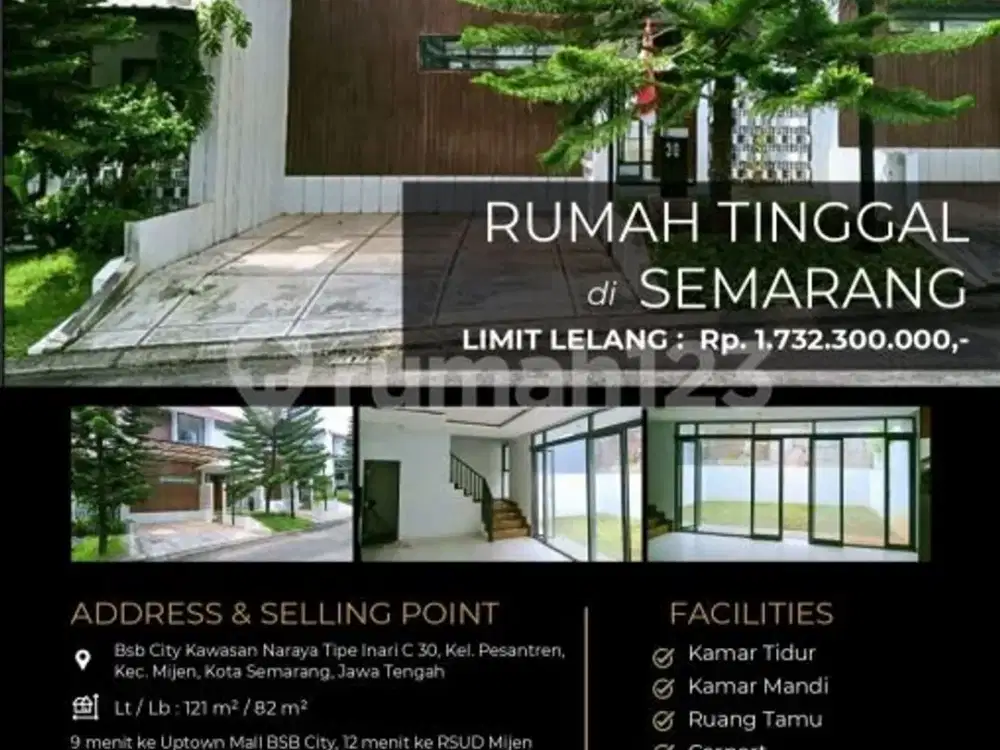 Rumah Minimalis Modern 2 Lantai Sejuk Bsd City Semarang