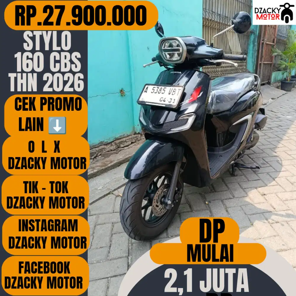 STYLO 160 CBS 2026 SECOND LIKE' NEW