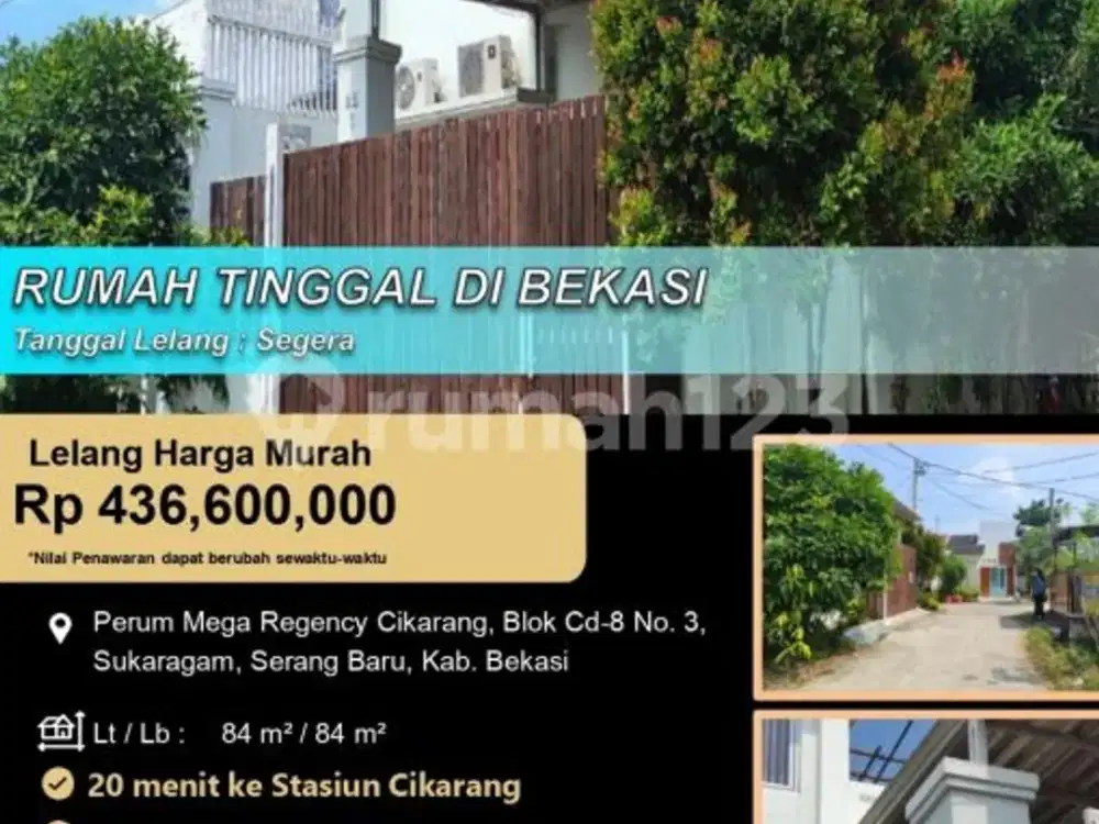 Rumah Tinggal 2 Lantai Modern Nyaman di Serang Baru