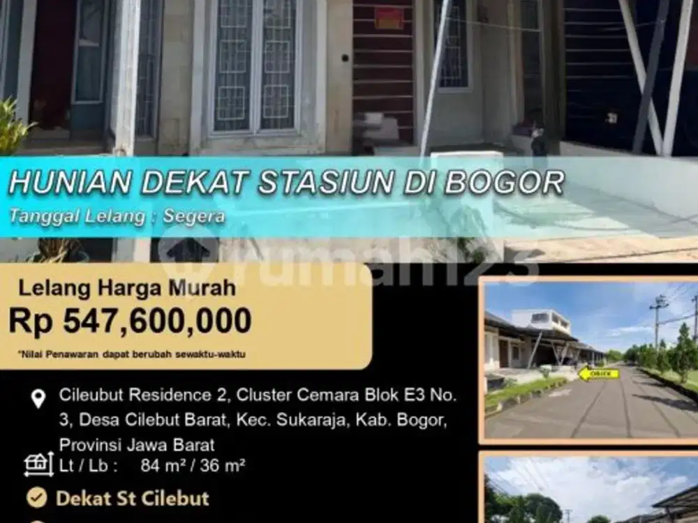 Hunian Minimalis Nyaman Dekat Stasiun di Bogor