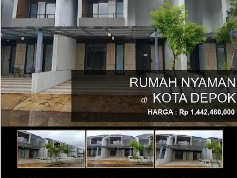 Rumah Nyaman di Kota Depok Gardens
