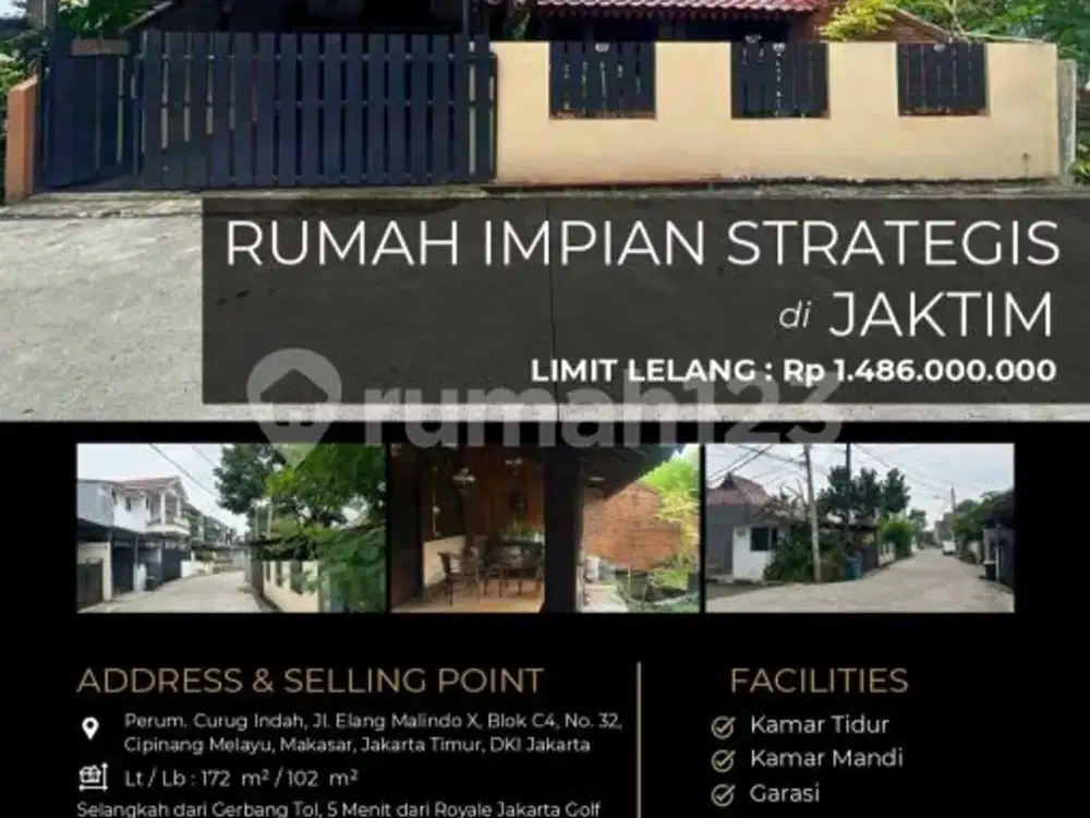 Rumah Impian di Lingkungan yang Strategis