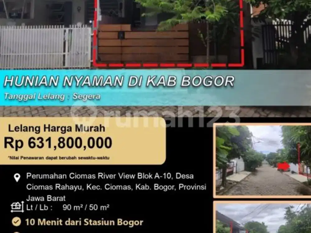 Hunian Minimalis Nyaman dan Aman di Kabupaten Bogor