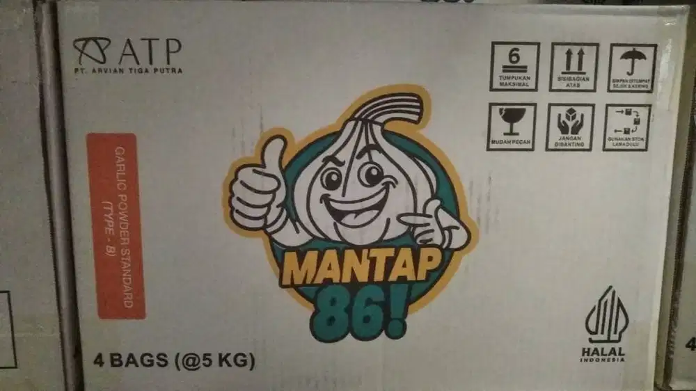 GARLIC, BEEF, SHRIMP & ONION POWDER – MANTAP 86 AJINOMOTO NORDA