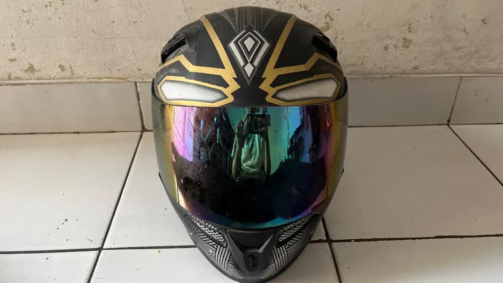 KYT K2 Rider Marvel Black Panther