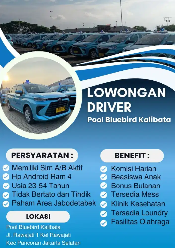 Lowongan pengemudi Online