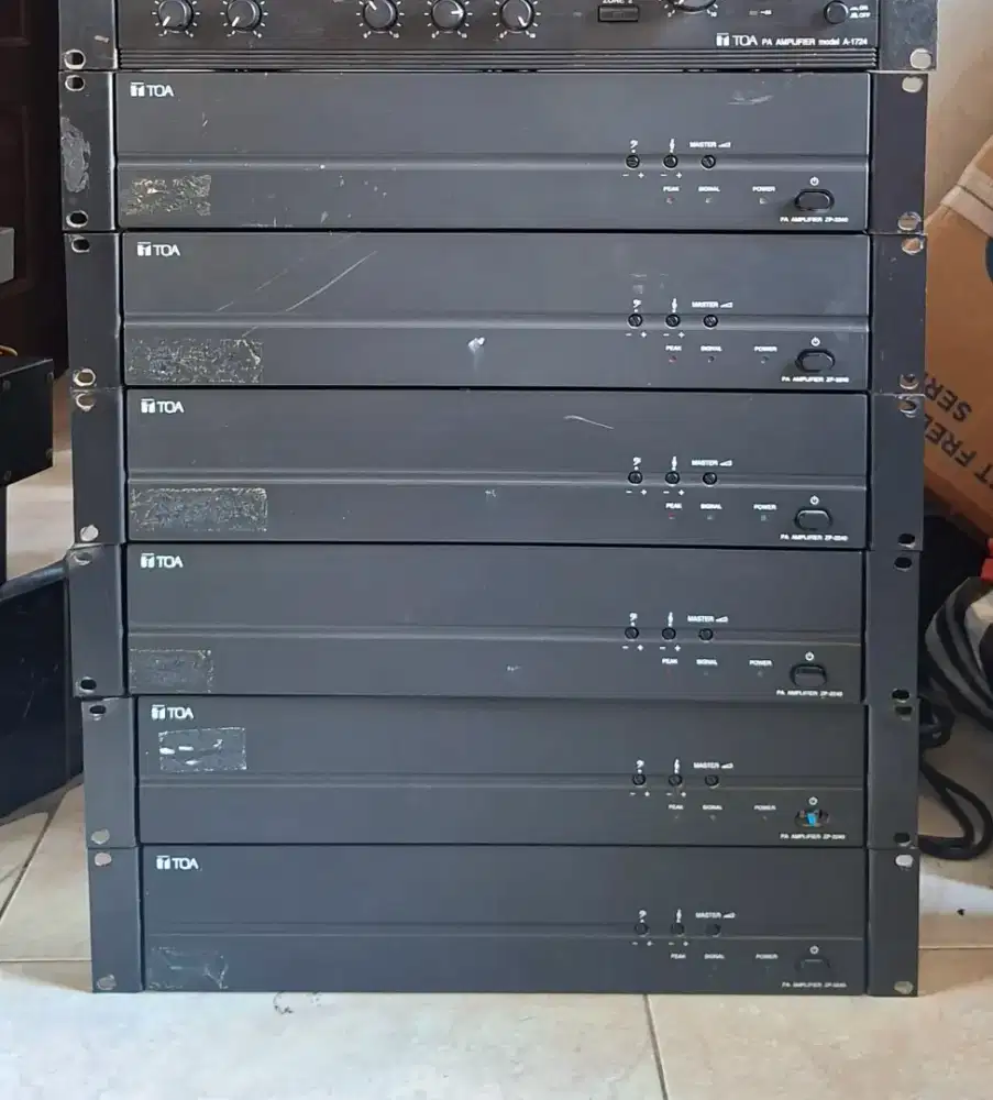 Power amplifier toa
