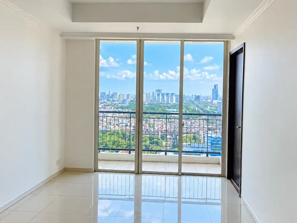 Apartemen Gandeng Jebol Ancol Mansion 132m2 2BR Tower Atlantic Ocean View City Bisa Satuan