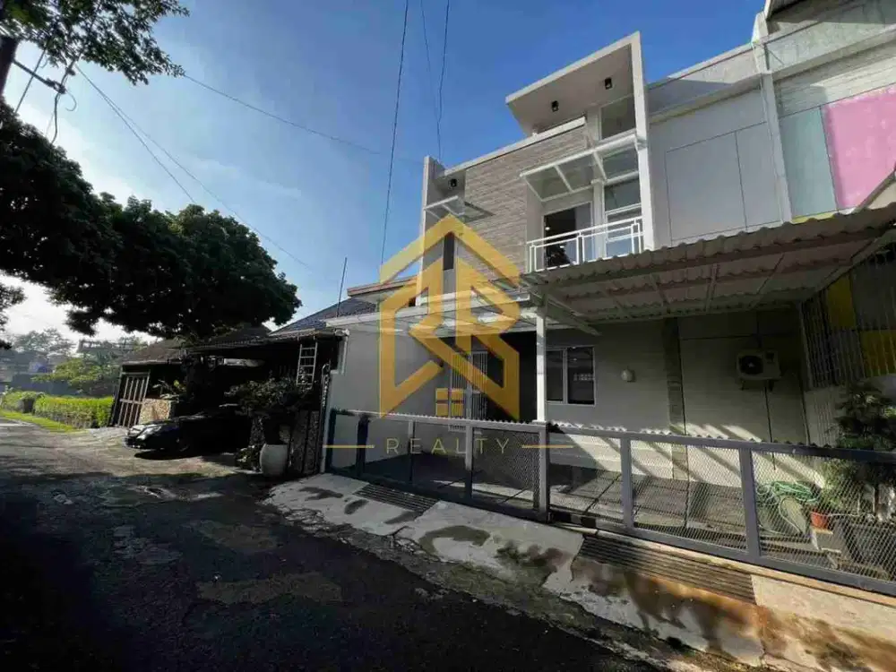 rumah 2lantai lokasi strategis harga menarik dekat anggrek gandapura riau bandung