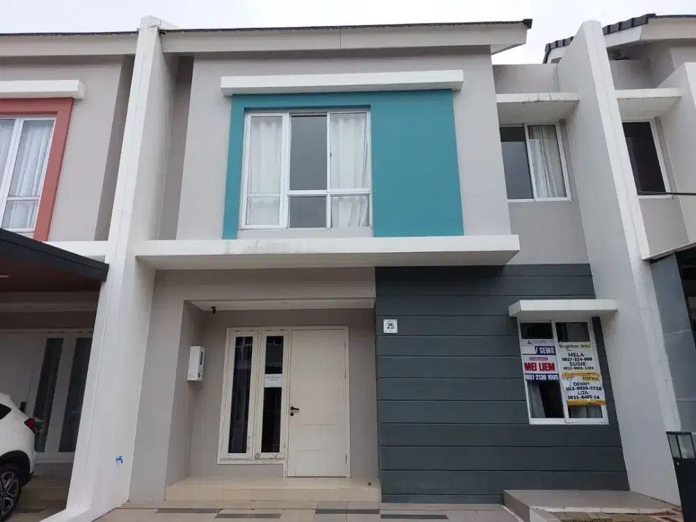 Disewakan Rumah Siap Huni Cluster Agnesi Gading Serpong