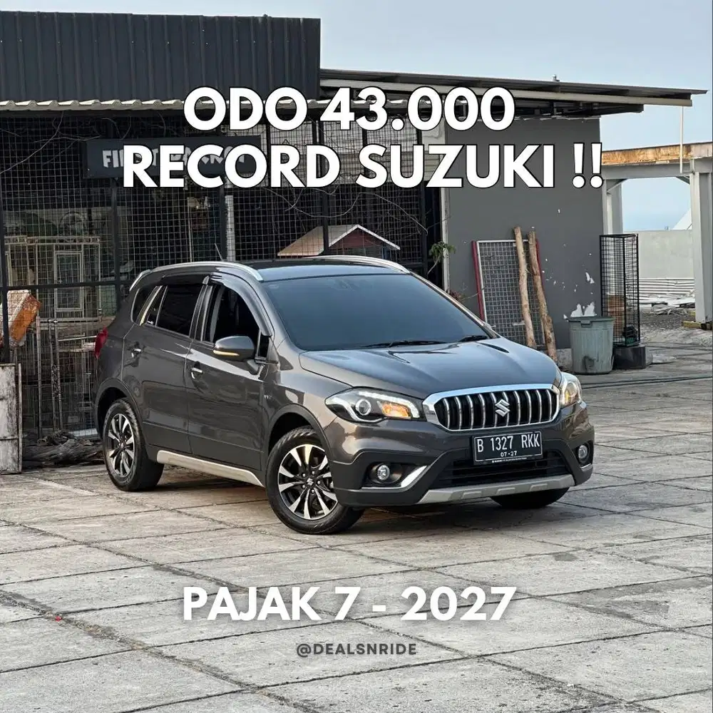 ODO 43.000 ANTIKK !! PAJAK 7/2027 SUZUKI SX4 SCROSS 2022 MURAH BGT