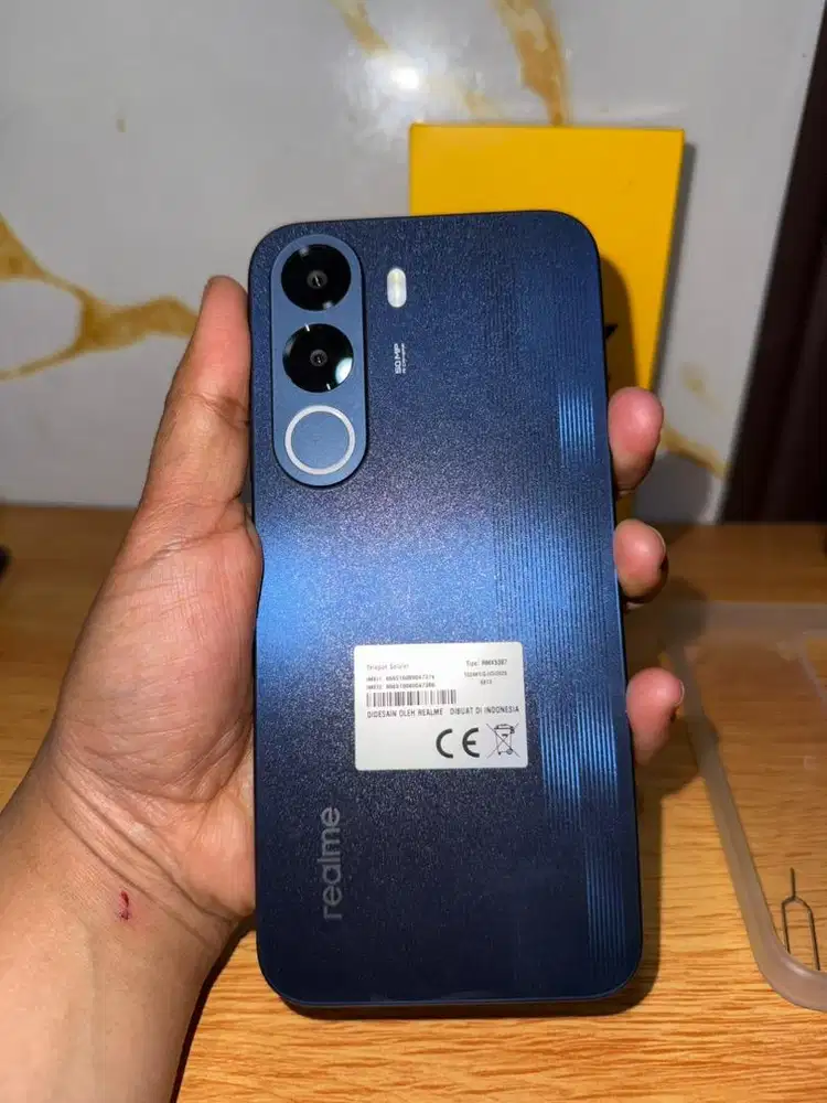 Hp Realme pemakaian 3x untuk live pembelian 1 bulan