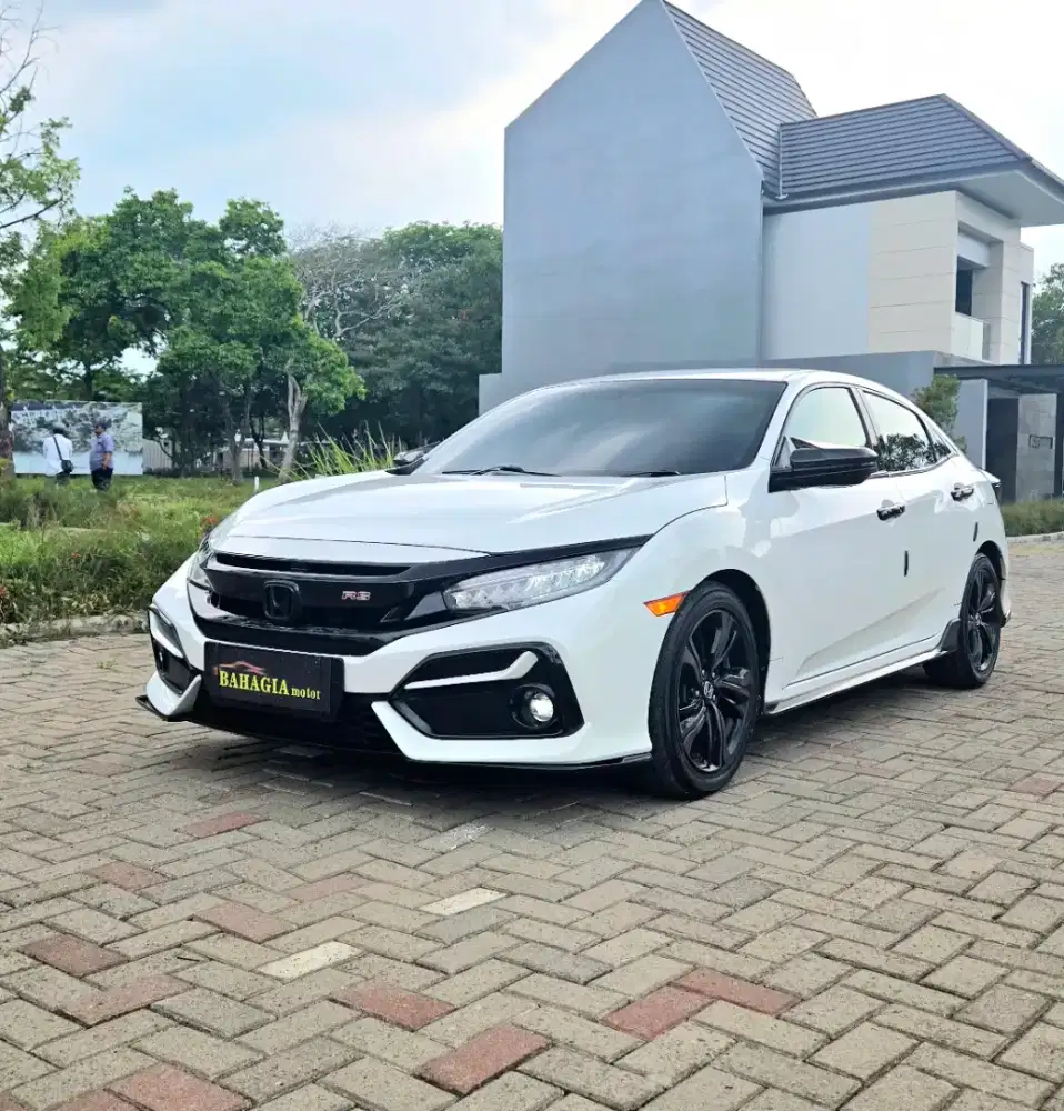 Honda Civic 2020 RS Putih White E Hatchback HB 2021 Type R 2019
