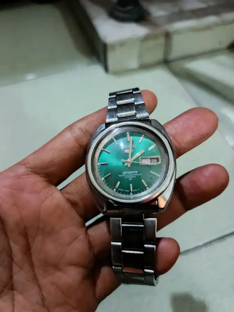 Jam tangan seiko 5 sport automatik sangat muluss