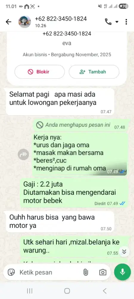 ART dan Jaga Oma [ menetap ]