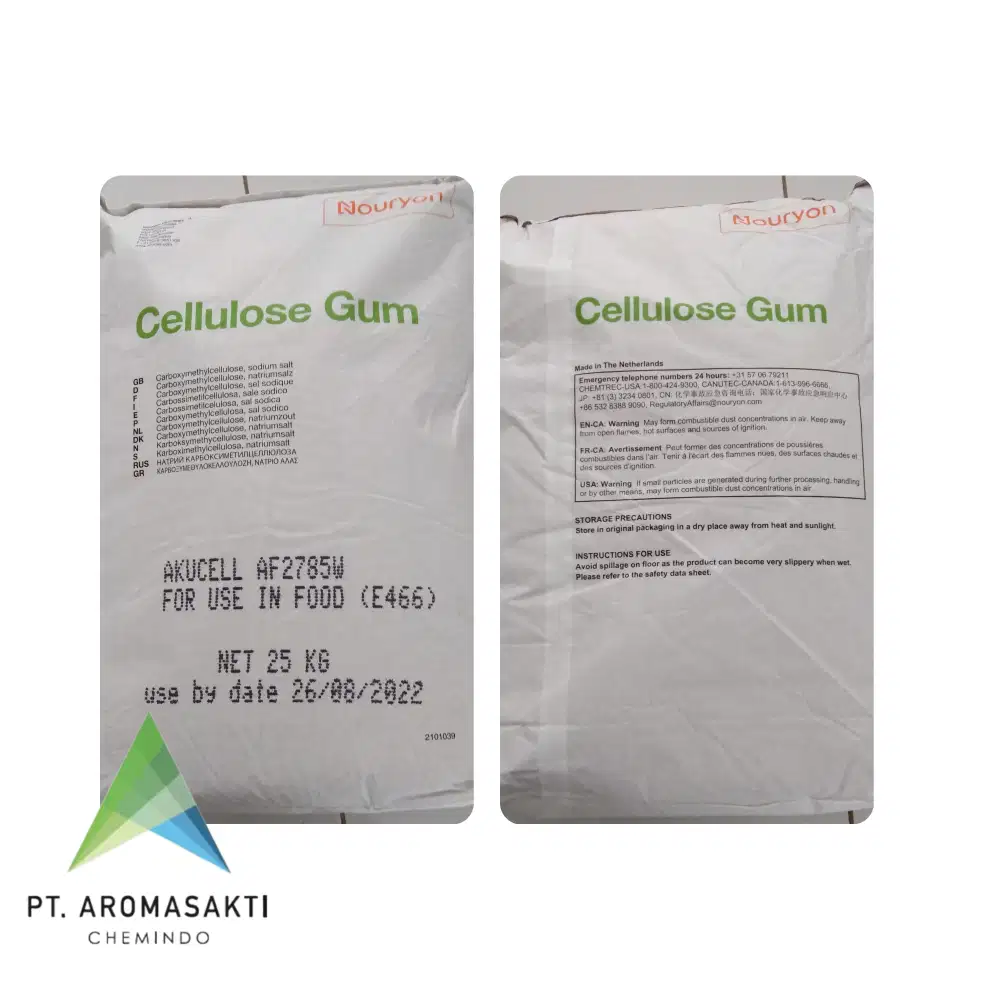 CARBOXYMETHYL CELLULOSE (CMC) NOURYON, WEALTHY, & GUARGUM GUASAR