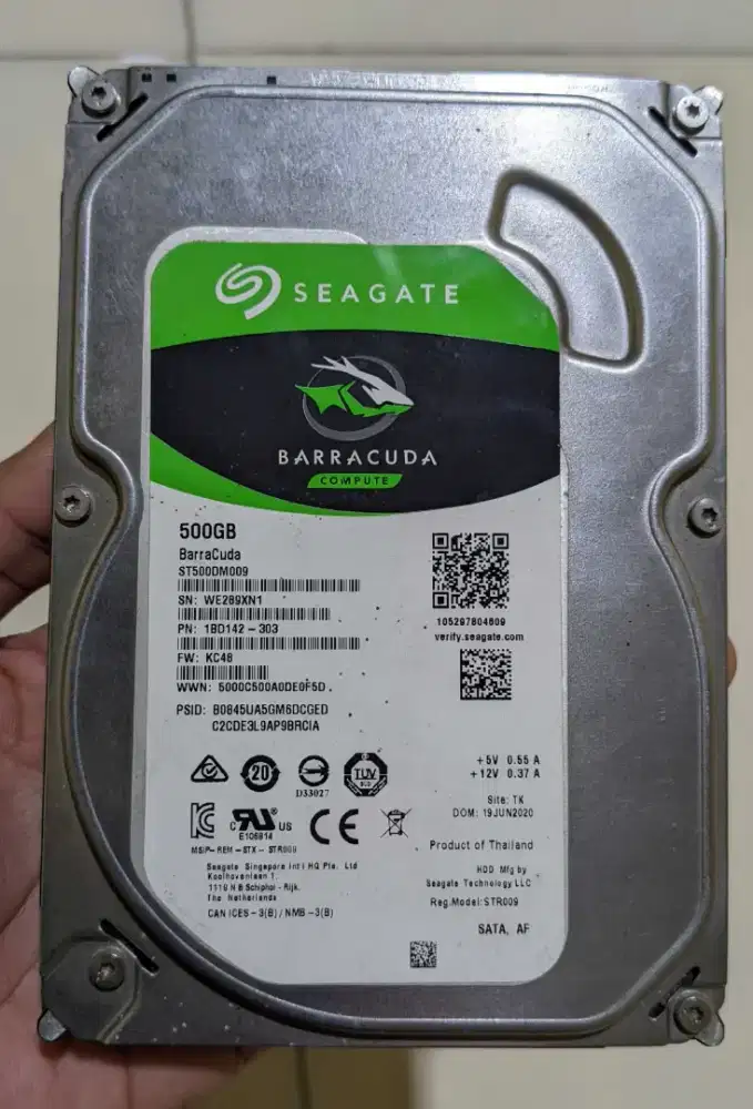 Hdd/Hardisk PC 500gb Seagate Normal