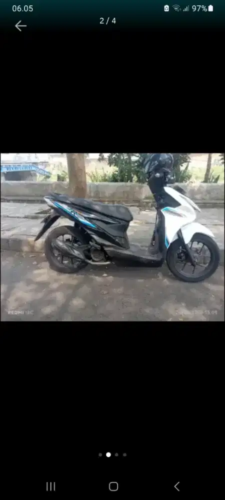 Dijual motor bekas rasa baru