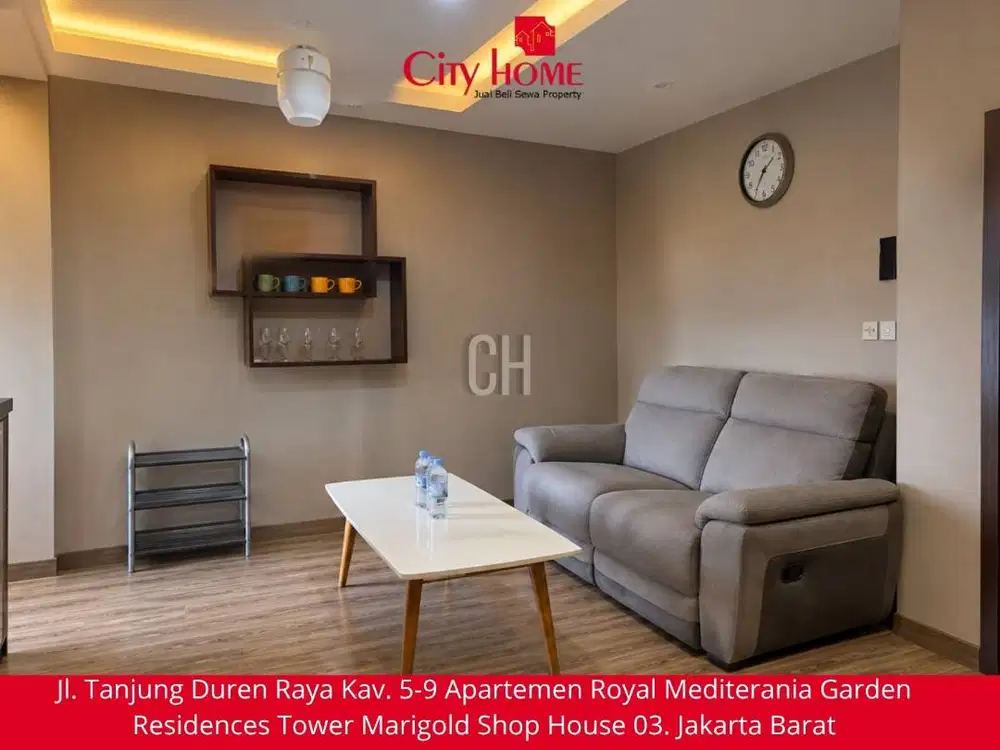Disewakan Apartemen Medit 1 – Desain 1 BR, Nyaman untuk Tinggal