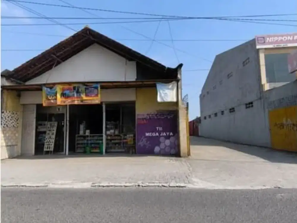 Jual Ruang Usaha + Tanah Luas di kawasan berkembang Jl. Tinosidin Ngesti Harjo Yogyakarta