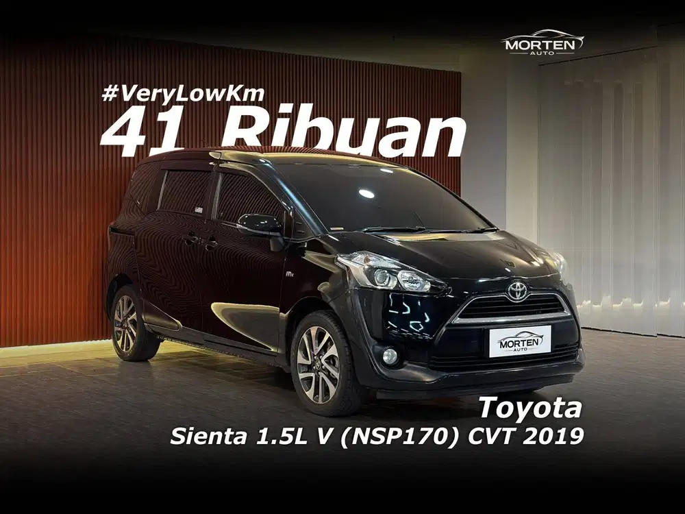 [Very Low Km!!!] Toyota Sienta 1.5 V (NSP170) CVT 2019