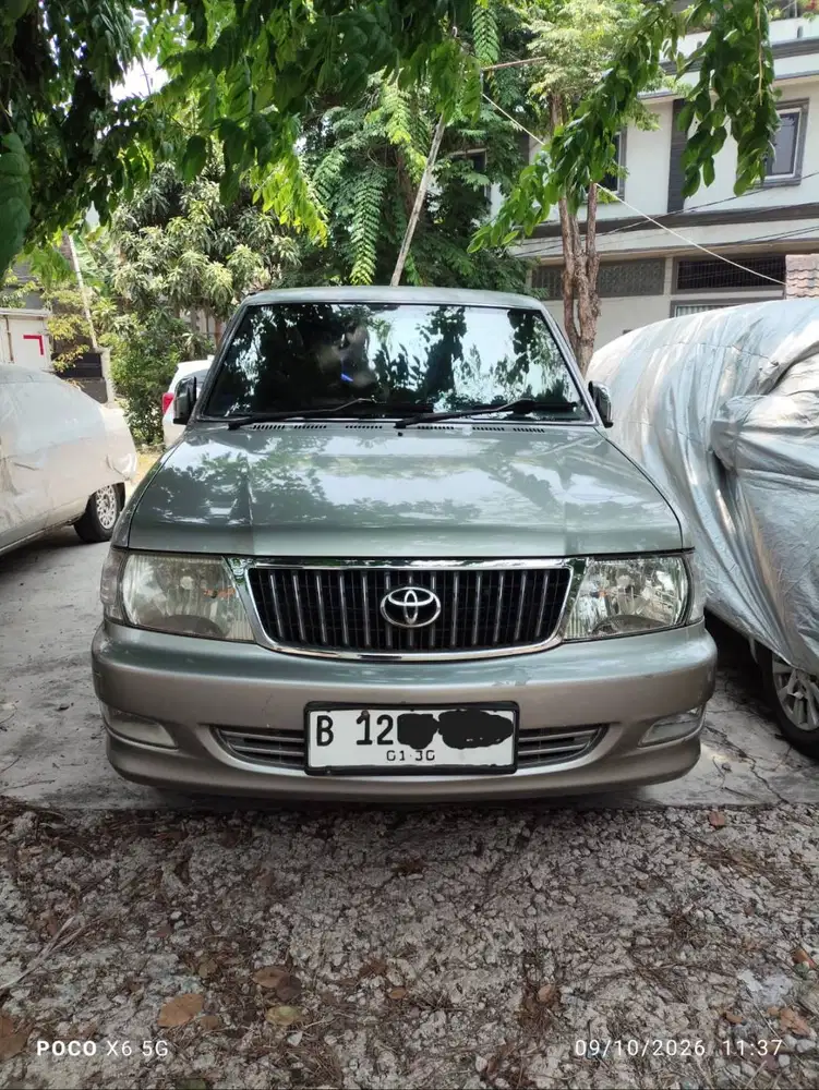 Toyota Kijang LGX 2004 Bensin – AC Dingin, Rem Baru, Pajak Panjang!