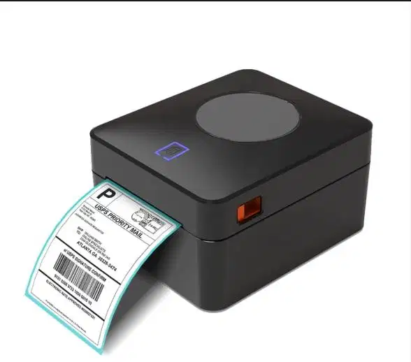 printer label bluetooth thermal merk Vin solusindo 100mm warna hitam