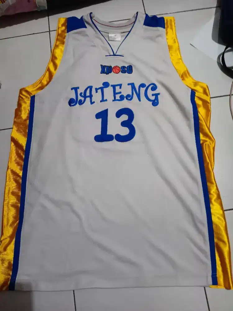 Jersey basketball jateng xpose size xl