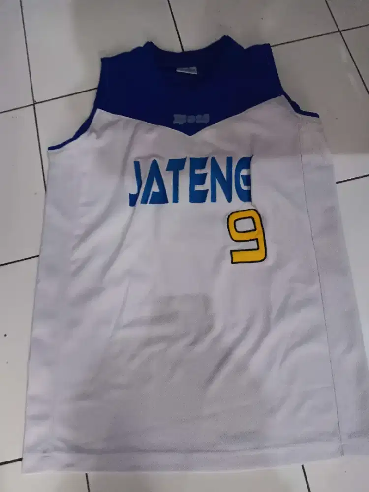 Jersey basketball jateng stelan