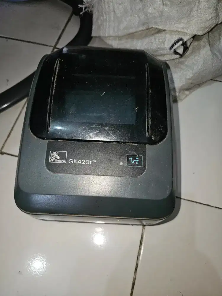 Jual apa adanya printer resi zebra gembil jaksel tebet GK BISA COD.