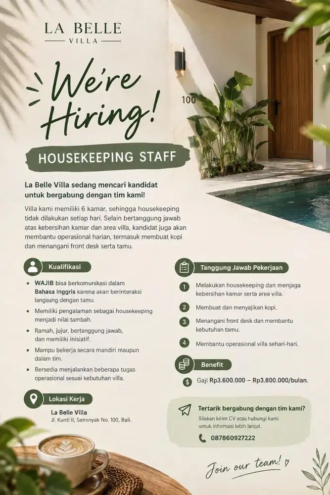 Housekeeping Staff