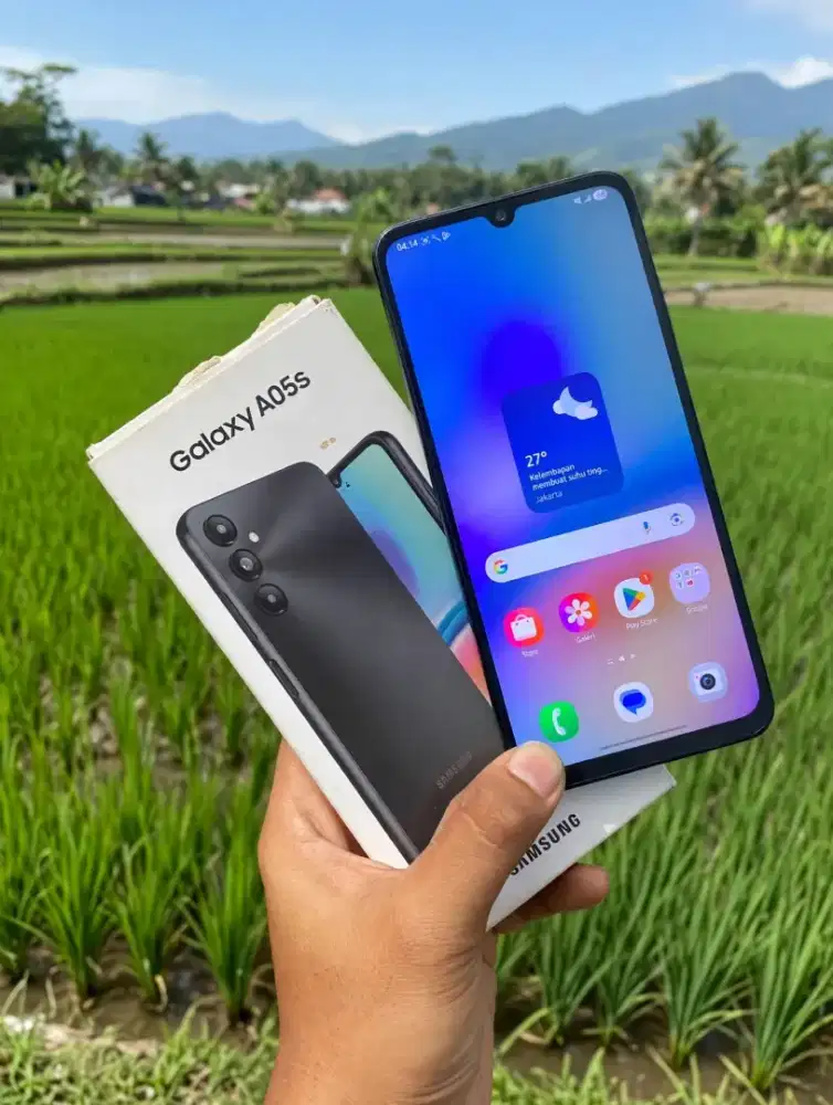 Samsung Galaxy A05S (6+6/128) GB Black! Resmi SEIN!!